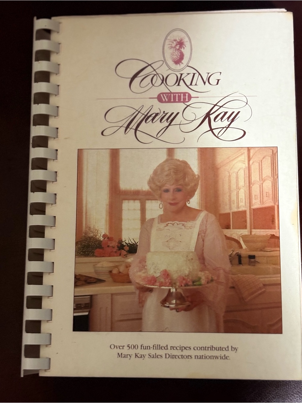 Cooking with Mary Kay vintage cookbook with over 500 recipes, 1985